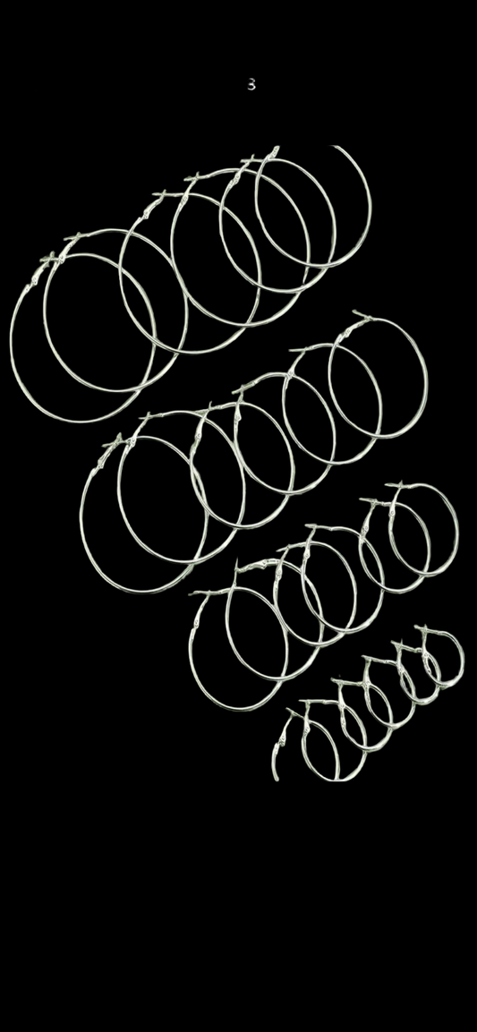 Hoop earrings